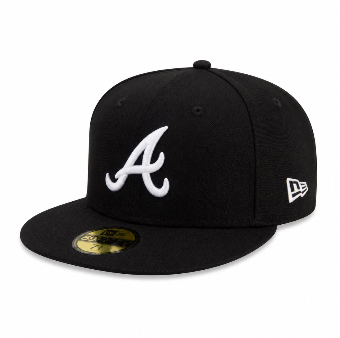 Atlanta Braves "Classic Blackout" 59FIFTY Fitted cap
