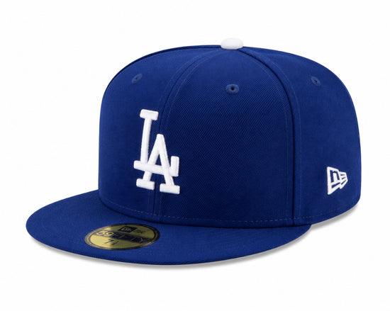 Los Angeles Dodgers New Era Royal Blue & White 59FIFTY Fitted Cap