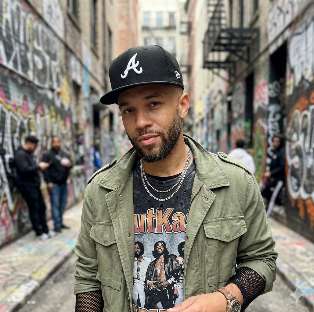 Atlanta Braves "Classic Blackout" 59FIFTY Fitted cap